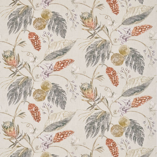Amborella Willow/Russet Fabric by Harlequin