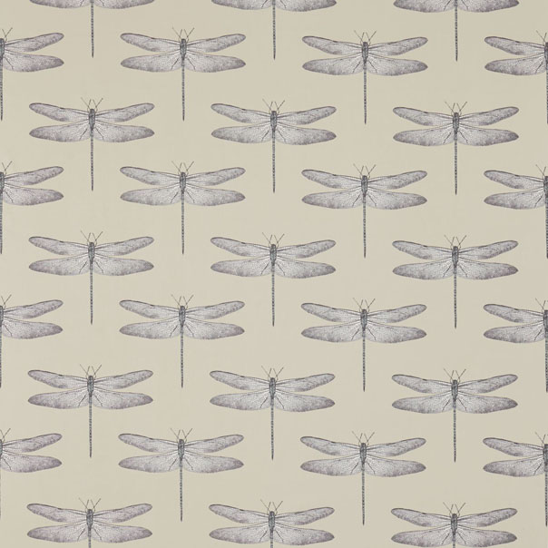Demoiselle Jute/Slate Fabric by Harlequin