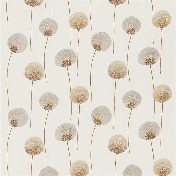 Allium White and Neutral Fabric by Harlequin