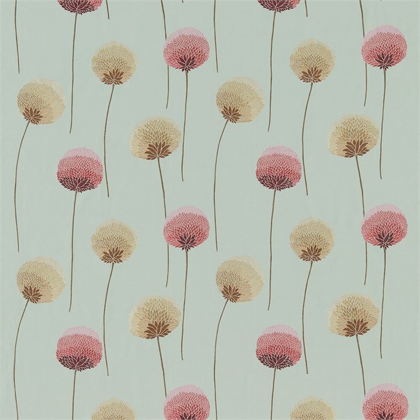 Allium Duckegg Pink and Neutral Fabric by Harlequin