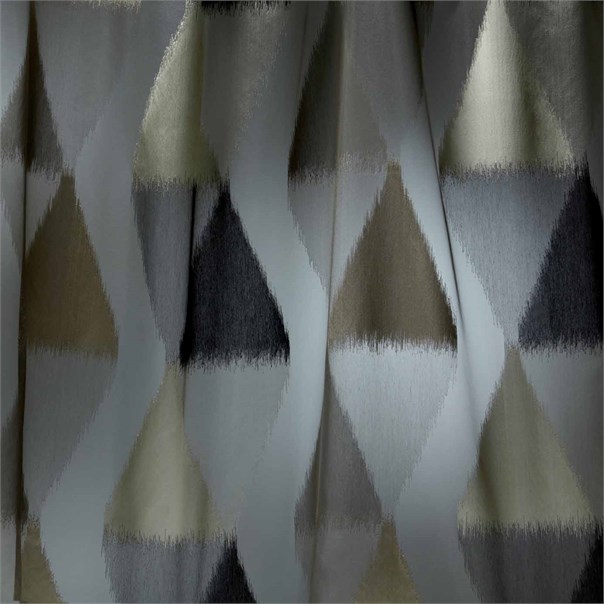 Define Onyx/Neutral Fabric by Harlequin