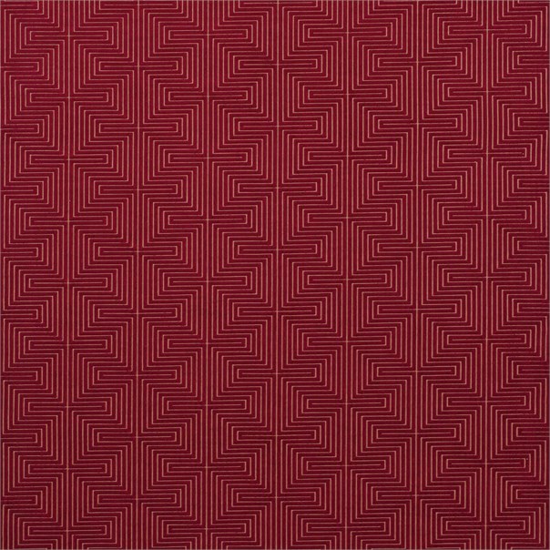 Concept Claret Fabric by Harlequin