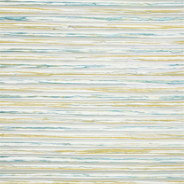 Twist Chalk Lime Turquoise Fabric by Harlequin