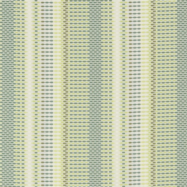 Array Lime Bottle Green Emerald Neutral Fabric by Harlequin