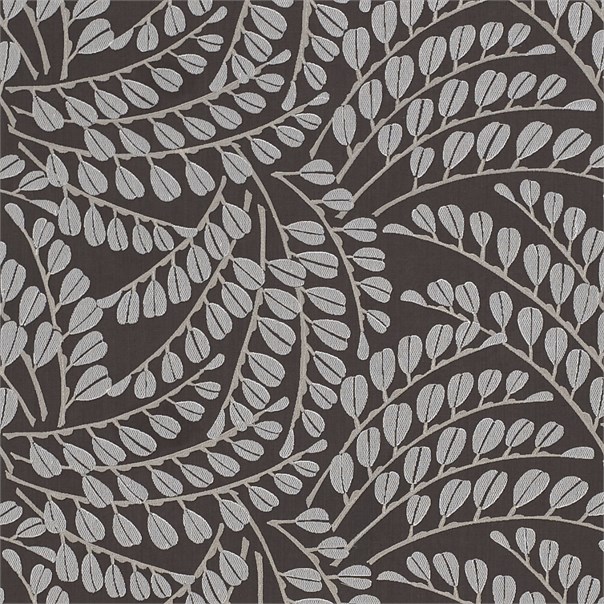 Anais Cocoa/Chalk Fabric by Harlequin