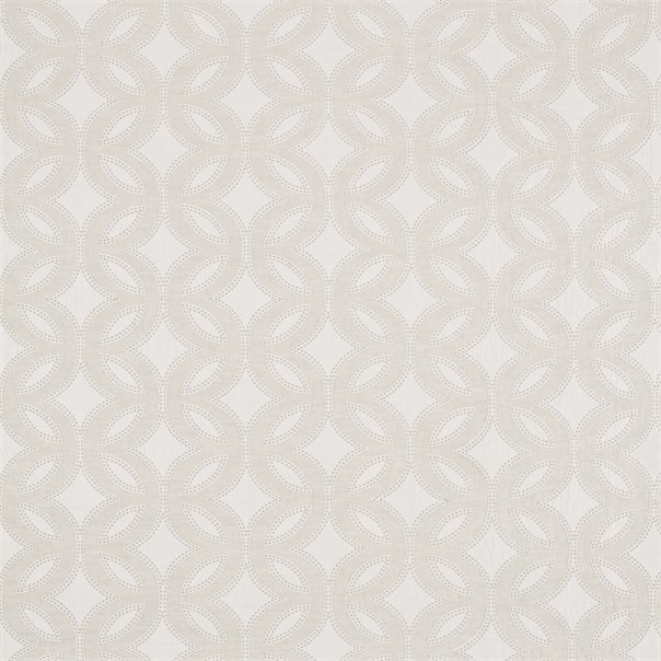 Caprice Chalk/Linen Fabric by Harlequin