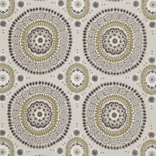 Boheme Ochre/Slate Fabric by Harlequin