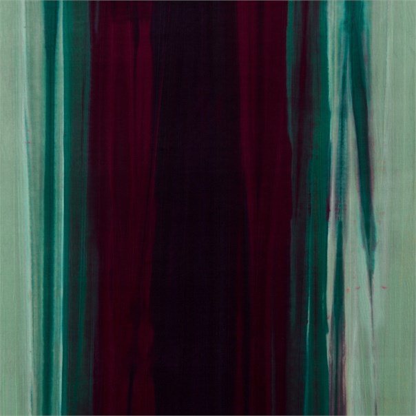 Amazilia Velvets Lagoon/Raspberry/Loganberry Fabric by Harlequin