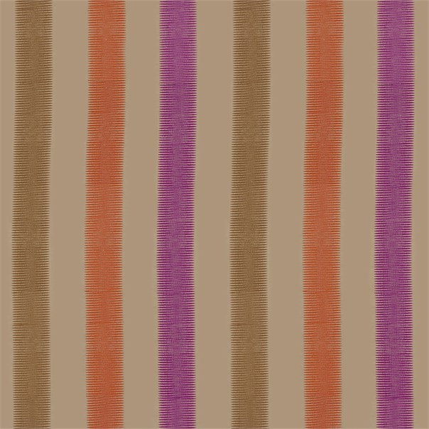 Tambo Papaya/Mustard/Loganberry Fabric by Harlequin