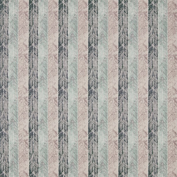 Walchia Nude / Seaglass / Charcoal Fabric by Harlequin