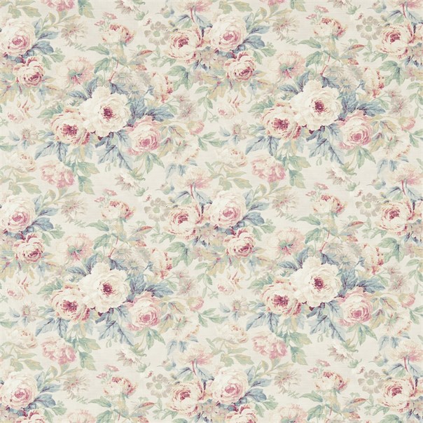 Amelia Rose Wedgwood/Rose Fabric by Sanderson