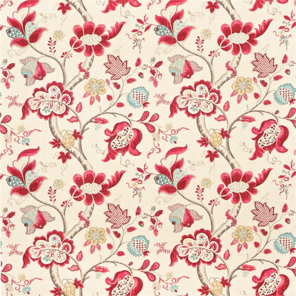 Roslyn Berry/Slate Fabric by Sanderson