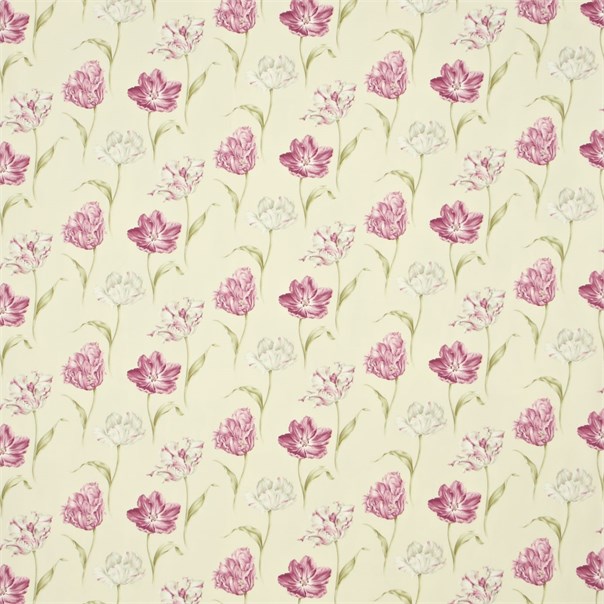 Bloom Aubergine Fabric by Sanderson