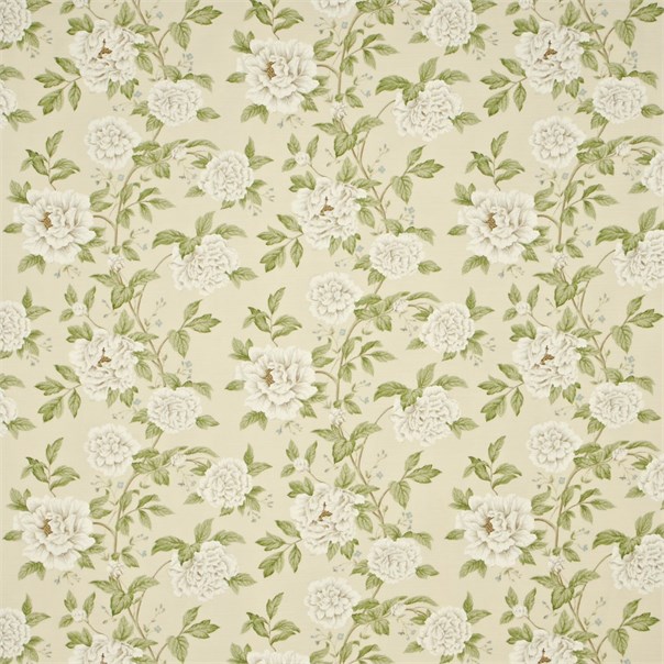 Peony Tree Neutral/Duck Egg Fabric by Sanderson