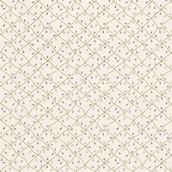Vita Apple/Plum Fabric by Sanderson