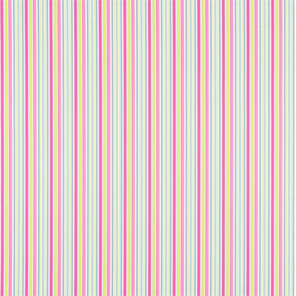 Candy Stripe Fuchsia/Yellow Fabric by Sanderson
