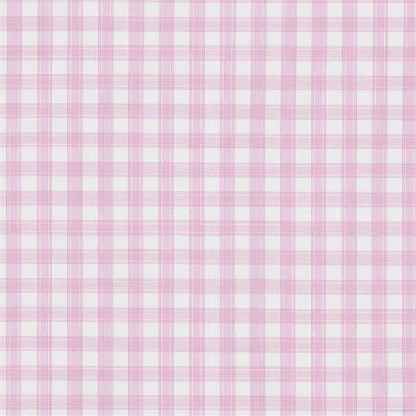 Appledore Pink/Ivory Fabric by Sanderson