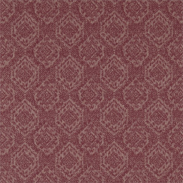 Savary Claret Fabric by Sanderson