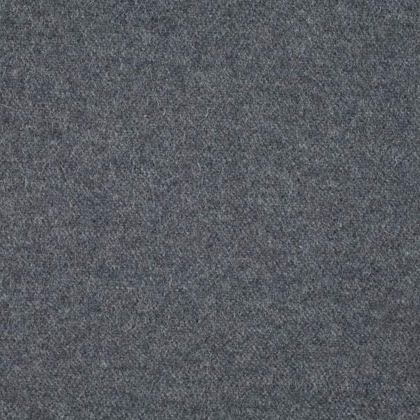 Byron Wool Plain Slate Fabric by Sanderson