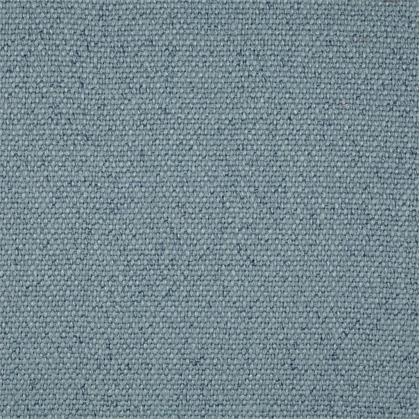 Woodland Plain Sea Blue Fabric by Sanderson