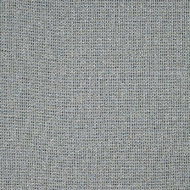 Woodland Plain Grey /Blue Fabric by Sanderson