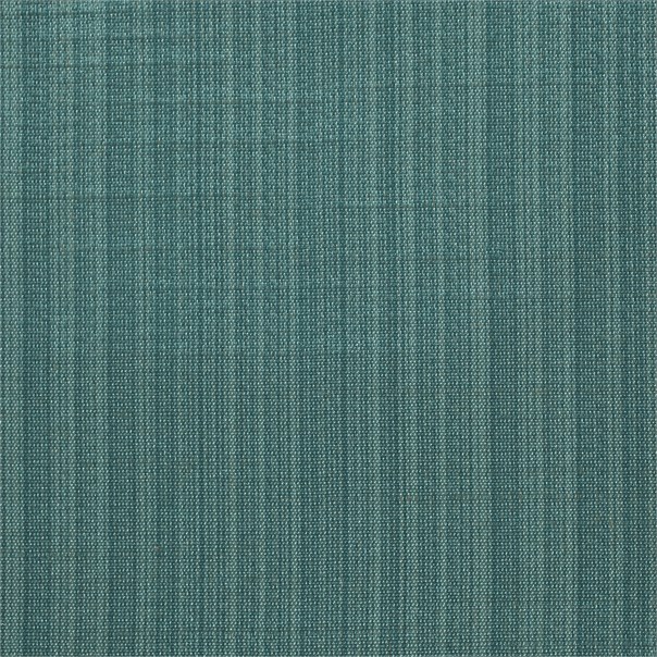 Albury Plain Teal Fabric by Sanderson