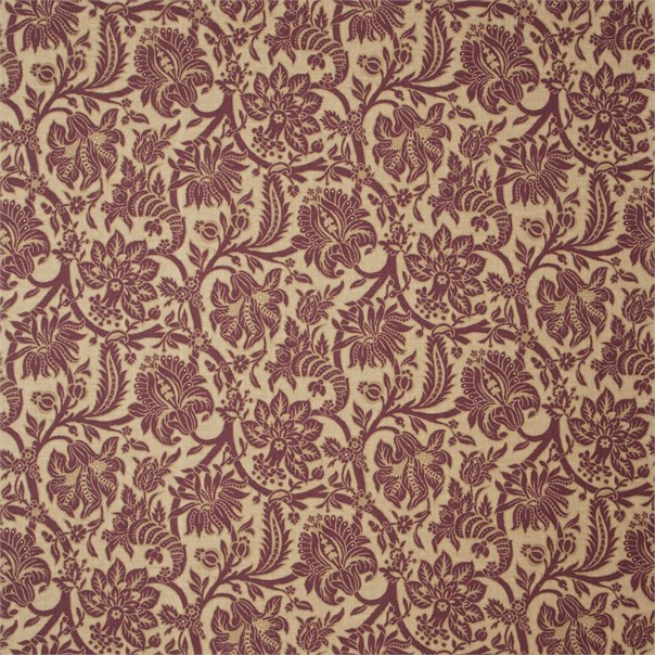 Cornucopia Aubergine/Bronze Fabric by Sanderson