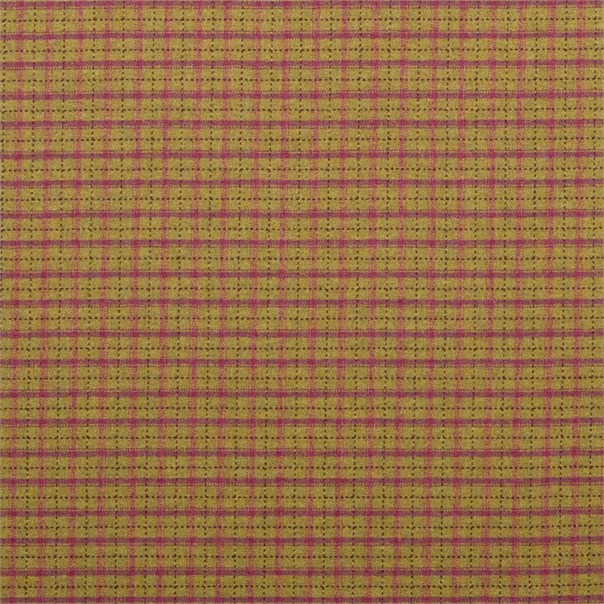 Skye Olive/Garnet Fabric by Sanderson