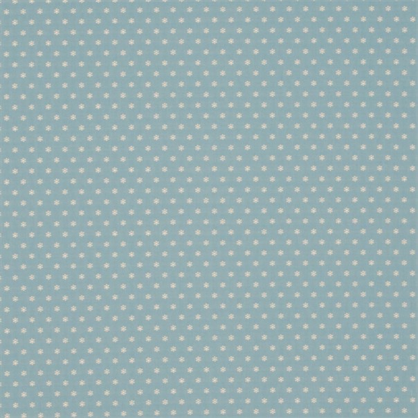 Aimee Blue/Cream Fabric by Sanderson