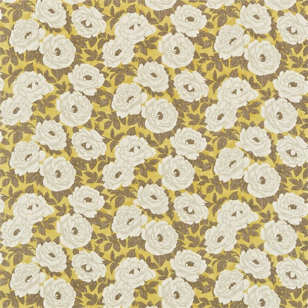 Anais Yellow Fabric by Sanderson