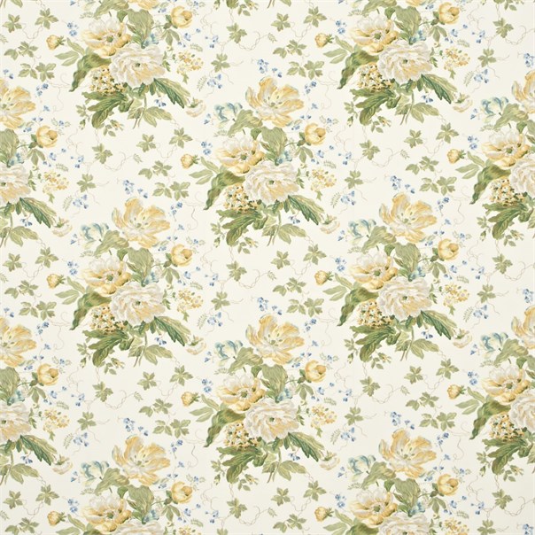 Alsace Ivory/Primrose Fabric by Sanderson
