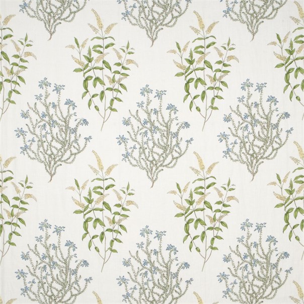 Peveril Green/Yellow Fabric by Sanderson