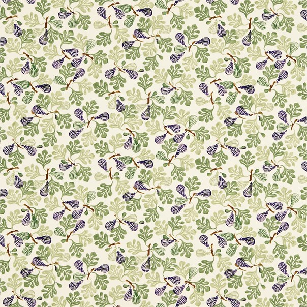 Figs Purple/Green Fabric by Sanderson