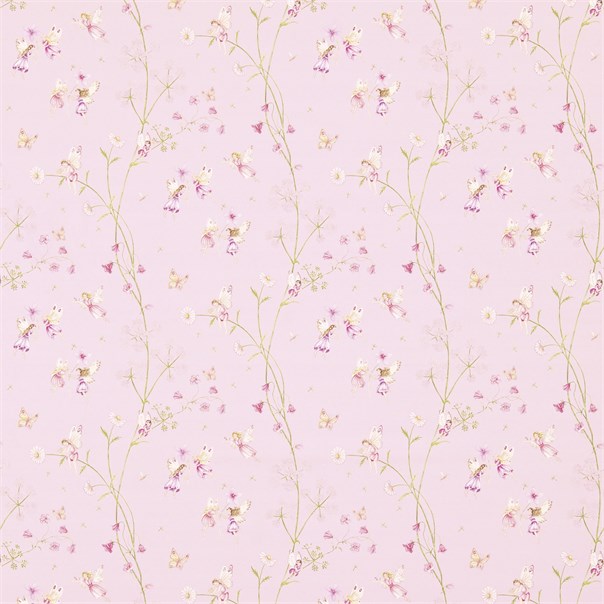 Fairyland Pink Fabric by Sanderson