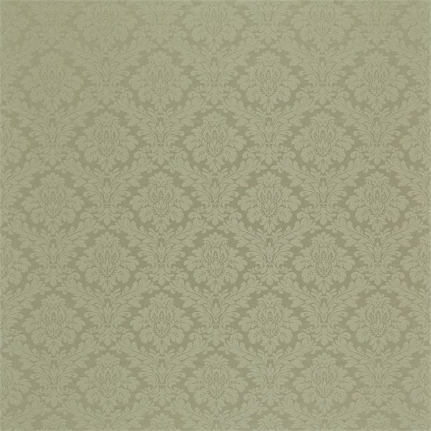 Lymington Damask Thyme Fabric by Sanderson