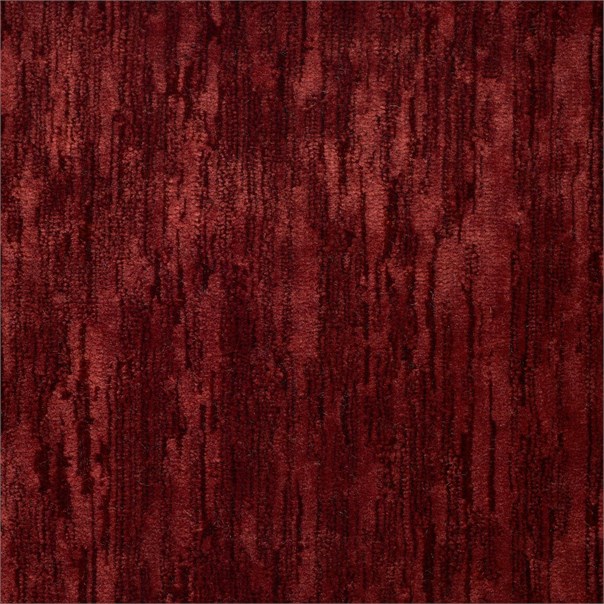 Icaria Brick Red Fabric by Sanderson