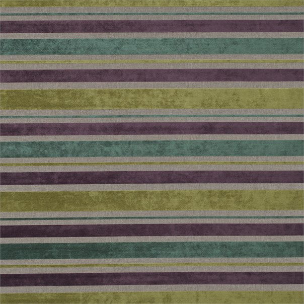 Hever Stripe Amazon Fabric by Sanderson