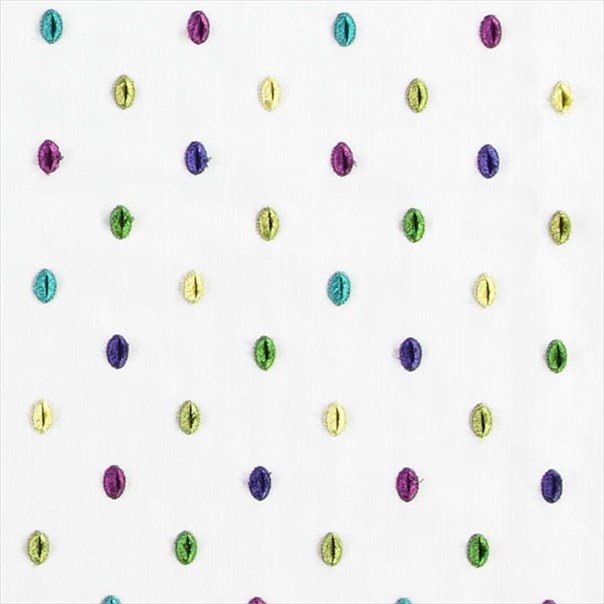 Loli Teal/Grape/Moss Fabric by Sanderson