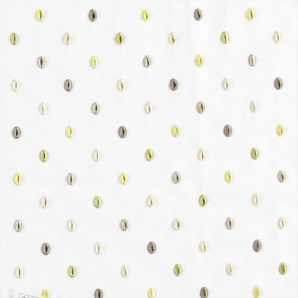 Loli Citrus/Stone/Leaf Fabric by Sanderson