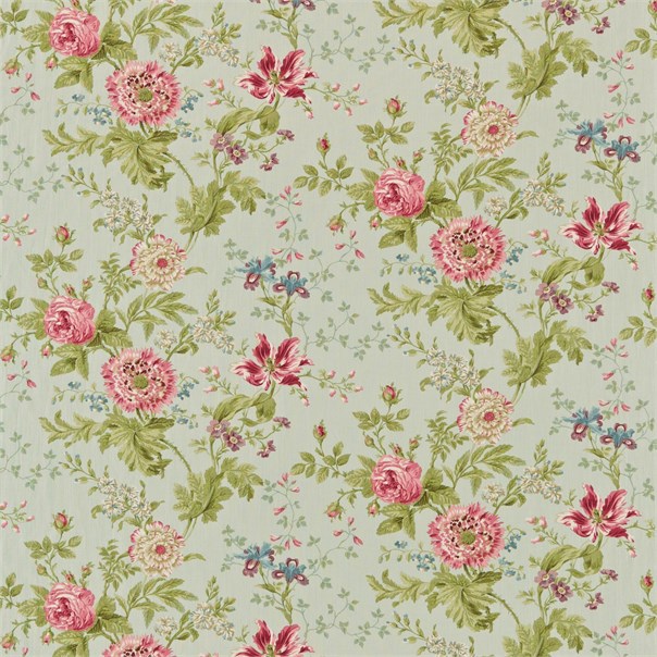 Elouise Eggshell/Pink Fabric by Sanderson