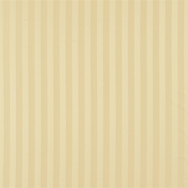 Lymington Stripe Gold Fabric by Sanderson