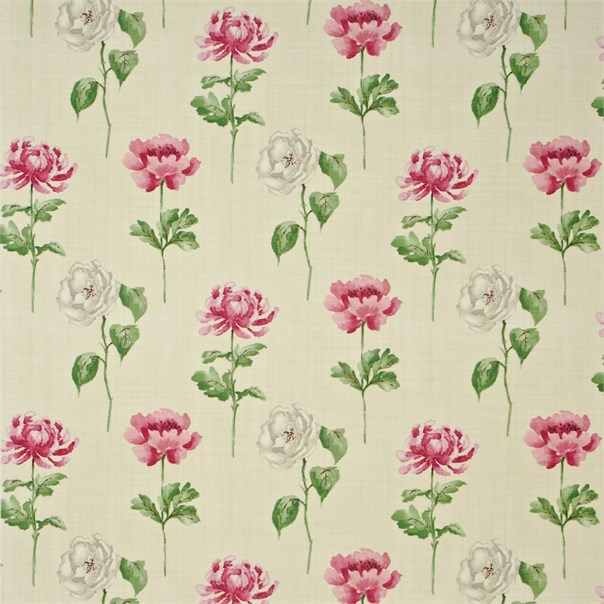 Hana Rose/Jade Fabric by Sanderson