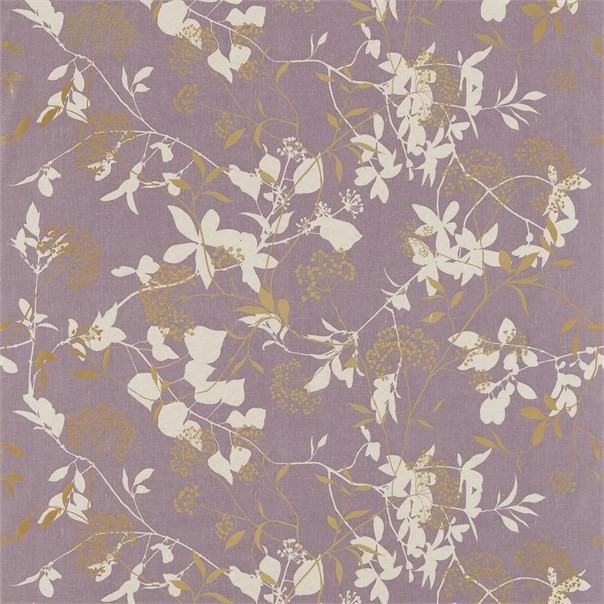 Fusion Amethyst Gold and Neutral Fabric by Harlequin