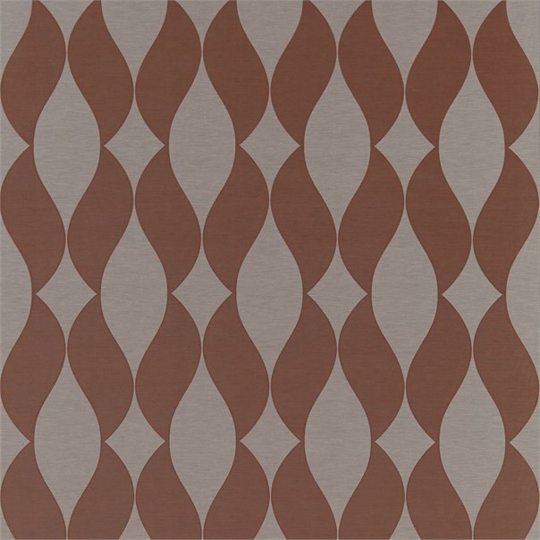 Form Copper and Neutral Fabric by Harlequin