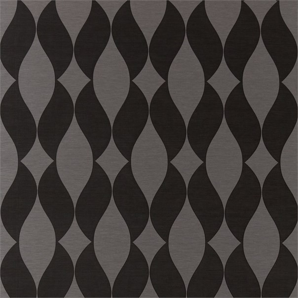Form Charcoal and Slate Fabric by Harlequin