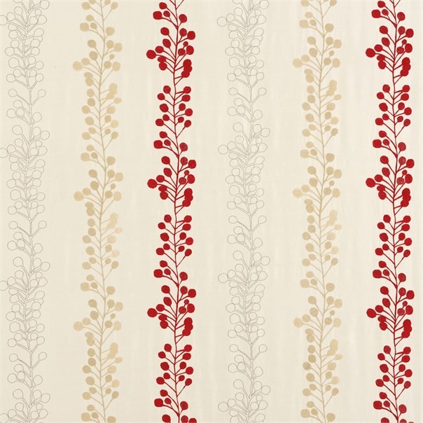 Mode Cherry Coffee Cappuccino and Latte Fabric by Harlequin