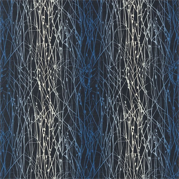Grasses Indigo/Midnight /Teel Fabric by Harlequin