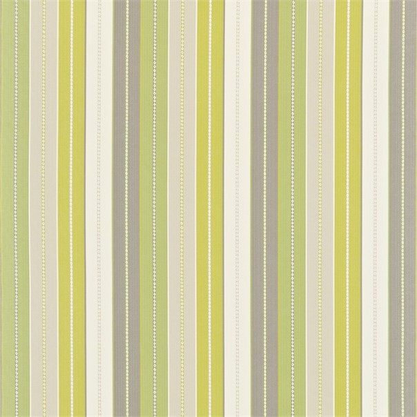 Irma Lime Linen Grey Fabric by Harlequin