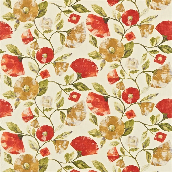 Lisanne Gold/Spice Fabric by Harlequin