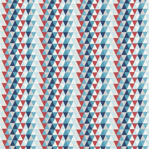 Kaleidoscope Blue Multi Fabric by Harlequin